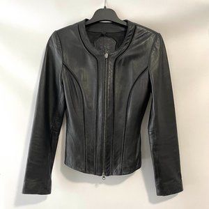 Vintage Genuine Leather Jacket - XS